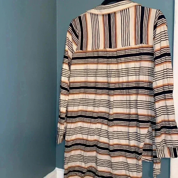 Free People Beach - women’s 100% cotton long sleeve stripe top - small - Picture 7 of 8